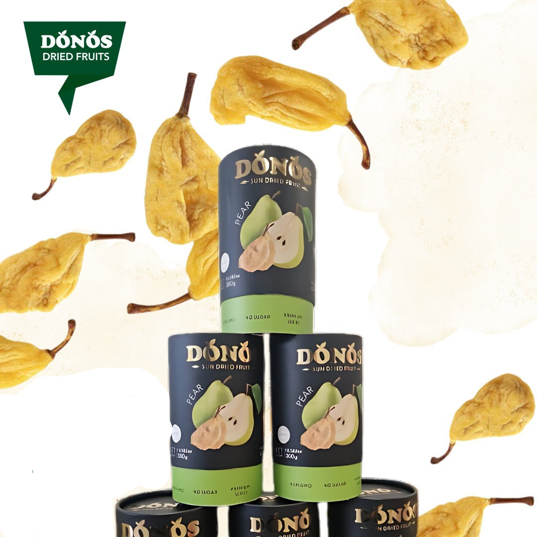 Коробка с сушеными грушами