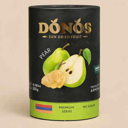 Коробка с сушеными грушами